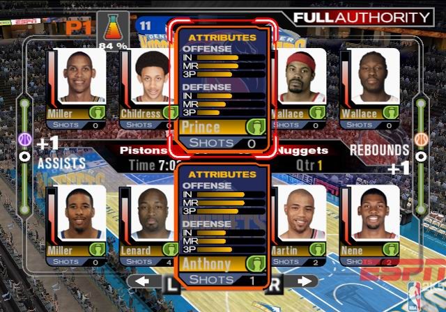 ESPN NBA 2K5 dunke en images