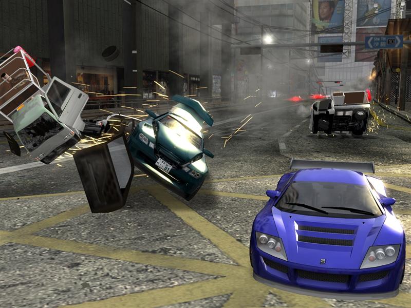 Burnout Revenge : screens PS2