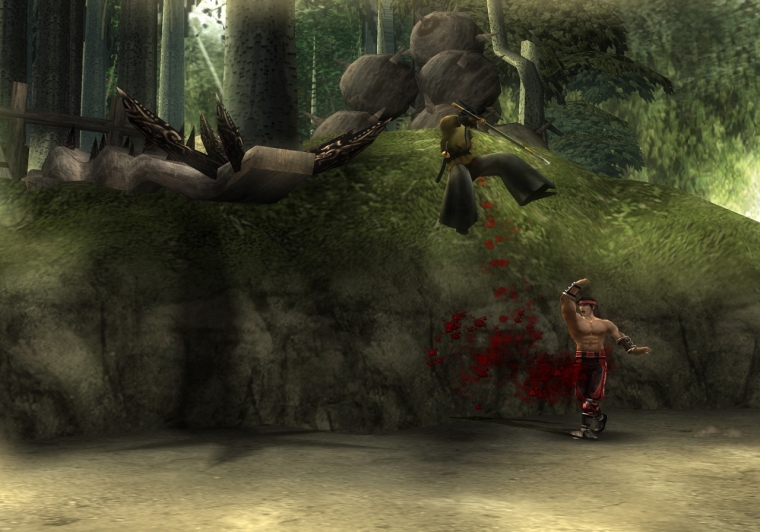 MK : Shaolin Monks se bagarre