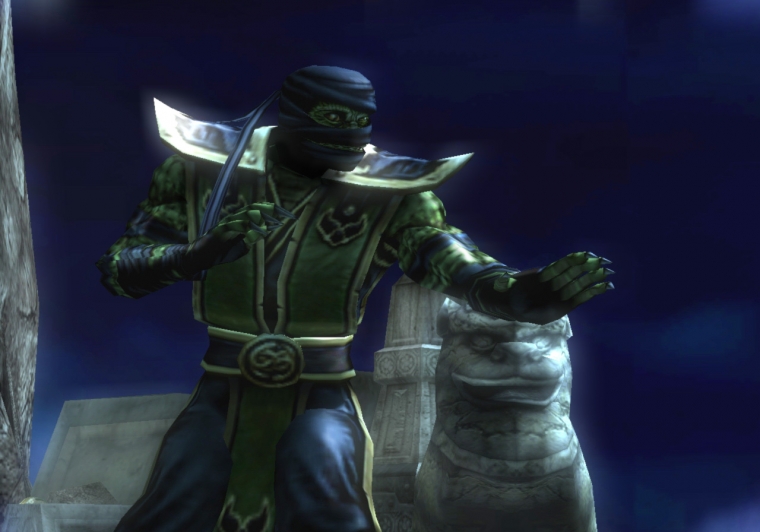 MK : Shaolin Monks se bagarre