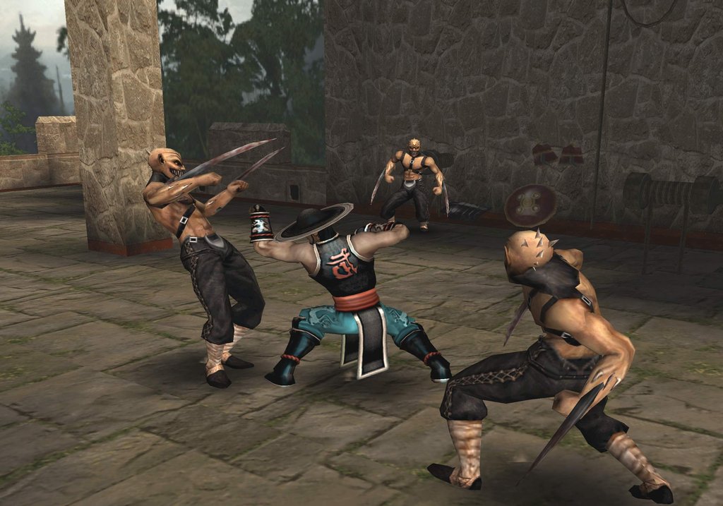 Mortal Kombat Shaolin Monks imagé