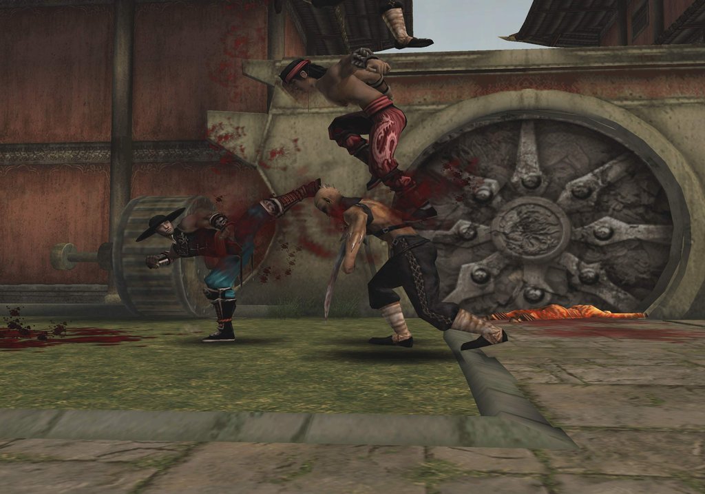 Mortal Kombat Shaolin Monks imagé
