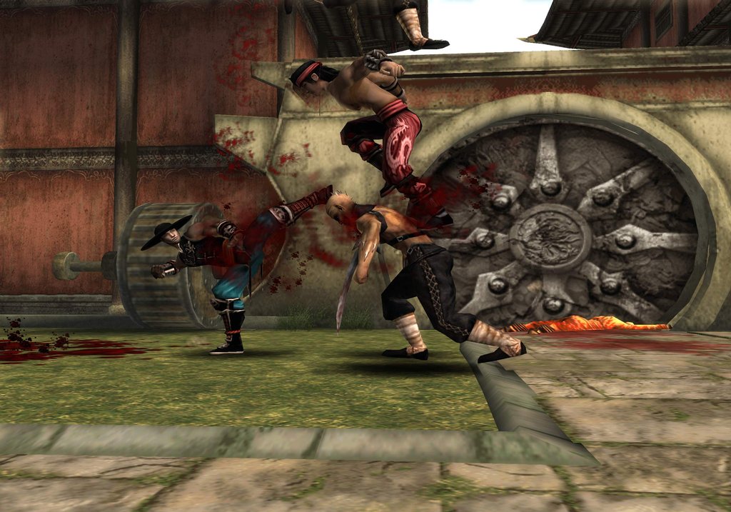 Mortal Kombat Shaolin Monks imagé