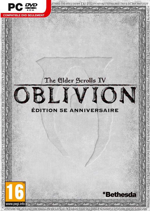 TES IV Oblivion de retour dans les bacs