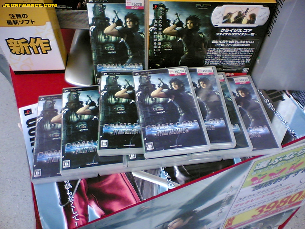 Crisis Core : FFVII en rupture de stock ?