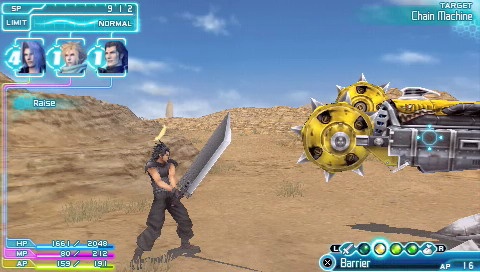 Crisis Core FFVII : un tas d'images