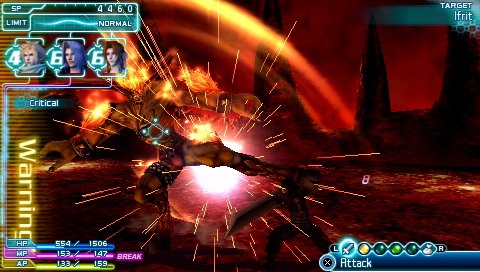 Crisis Core FFVII : un tas d'images