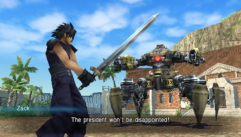 Crisis Core FFVII : un tas d'images