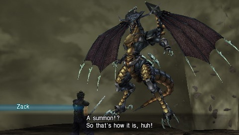 Crisis Core FFVII : un tas d'images
