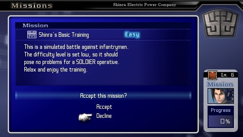 Crisis Core FFVII : un tas d'images