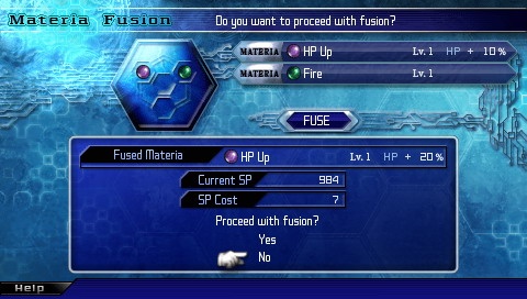 Crisis Core FFVII : un tas d'images