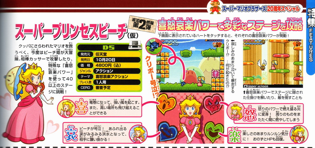 La princesse doit sauver Mario !