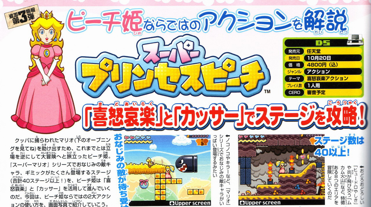 Super Princess Peach en images