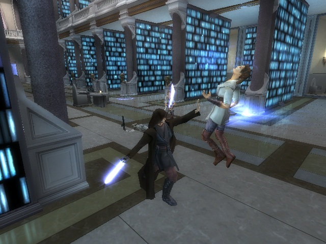 Les jedis montrent leur force