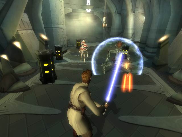 Star Wars Episode III : screens PS2
