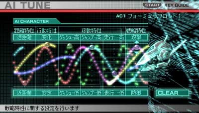Armored Core PSP en images