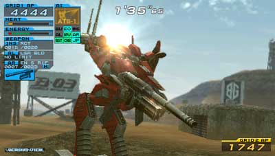 Armored Core PSP en images