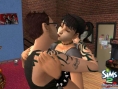 Les Sims 2 Académie s'enlacent