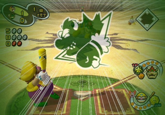 Mario Superstar Baseball en visuels