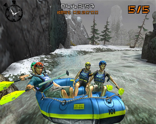 Canoë-kayak : une première sur PS2