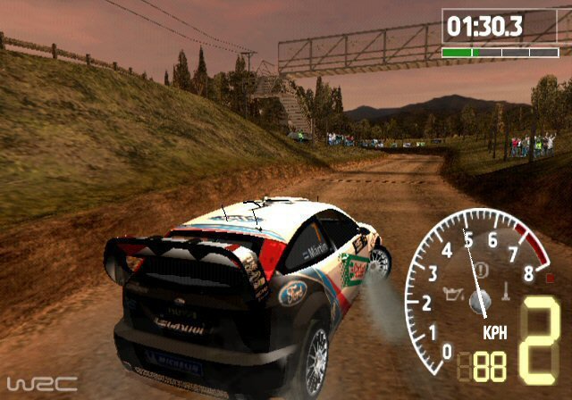 Premières images pour WRC sur PSP