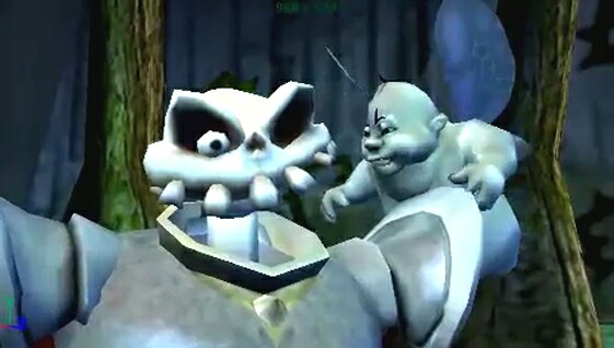 Le squelette de MediEvil en images