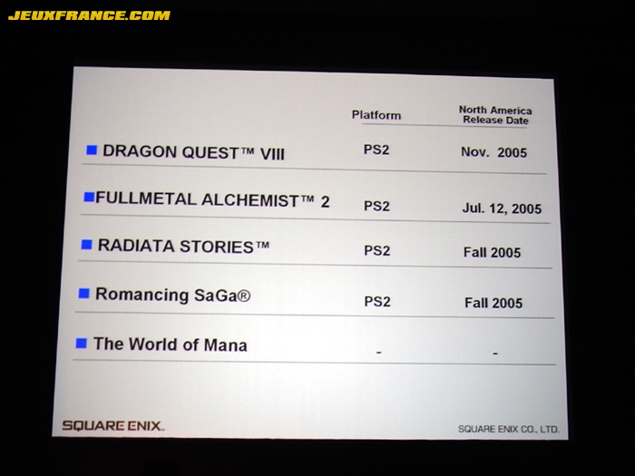 Conférence Square Enix