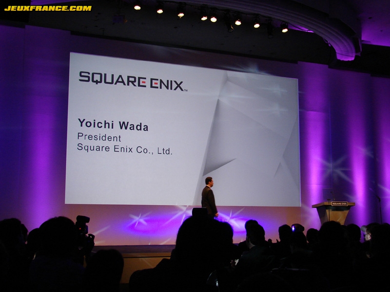 Square Enix, conférence en live