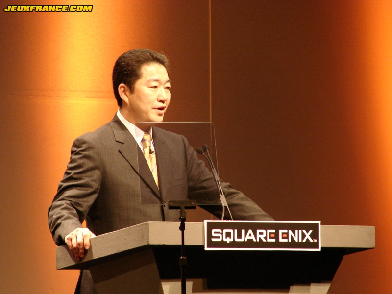 Square Enix, conférence en live