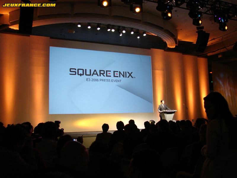 Square Enix, conférence en live