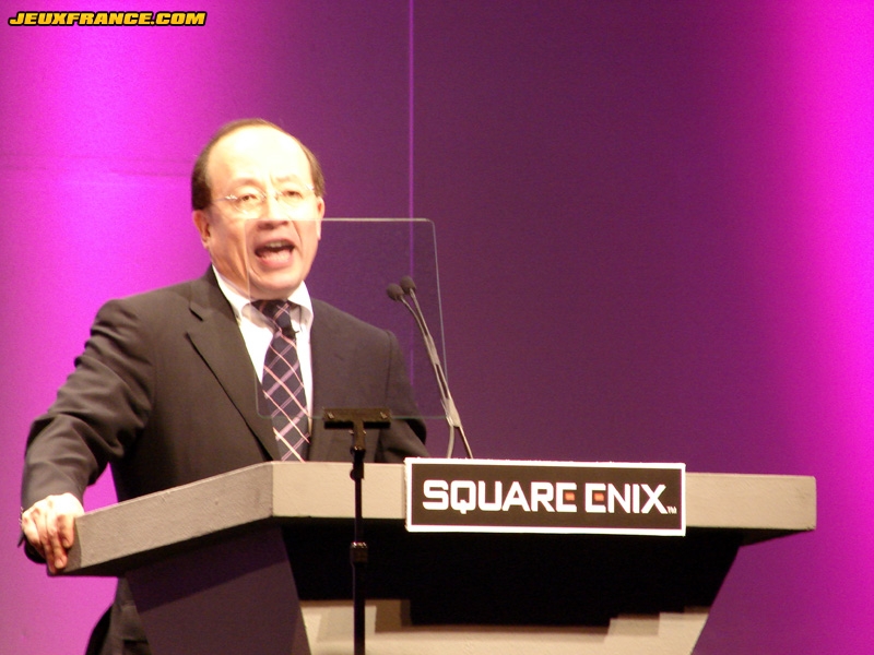 Square Enix, conférence en live