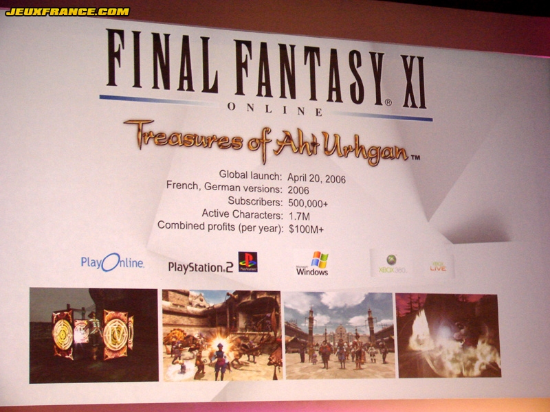 Square Enix, conférence en live