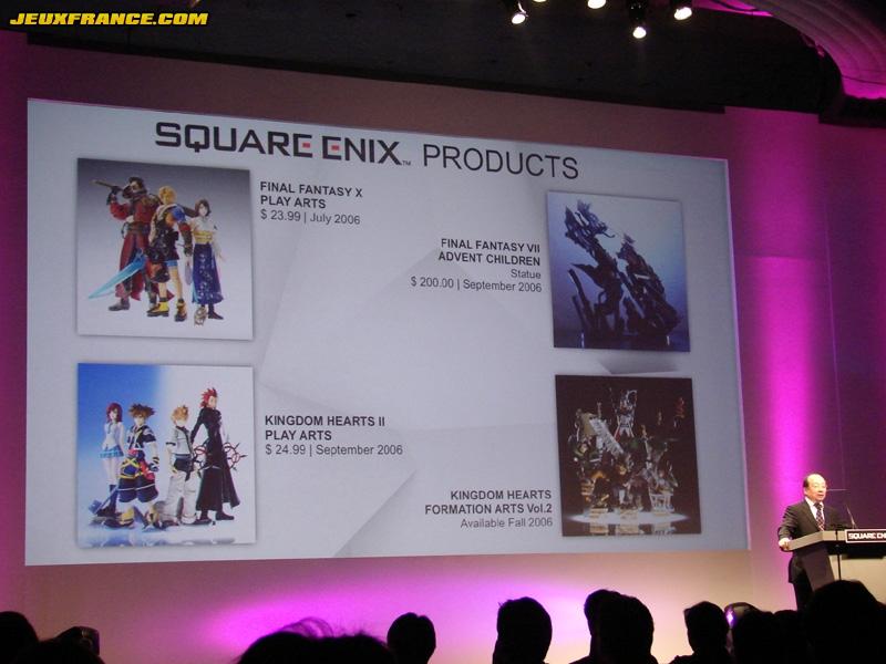 Square Enix, conférence en live