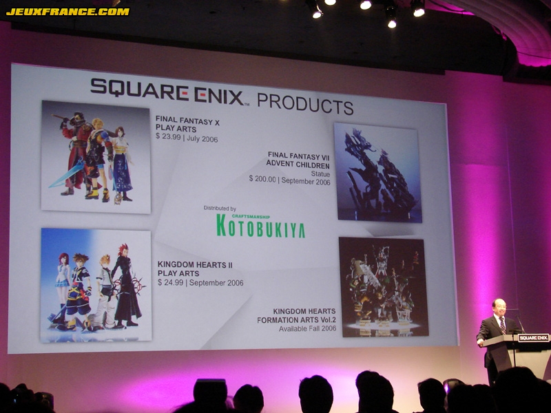 Square Enix, conférence en live