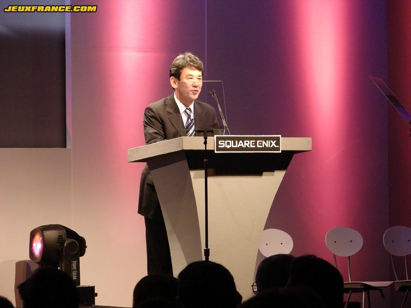 Square Enix, conférence en live