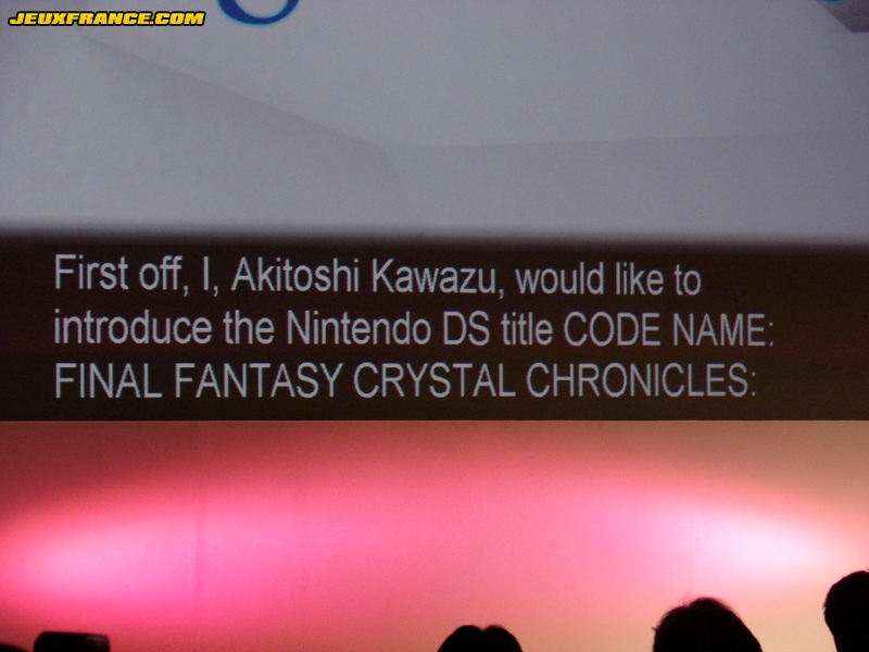 Square Enix, conférence en live