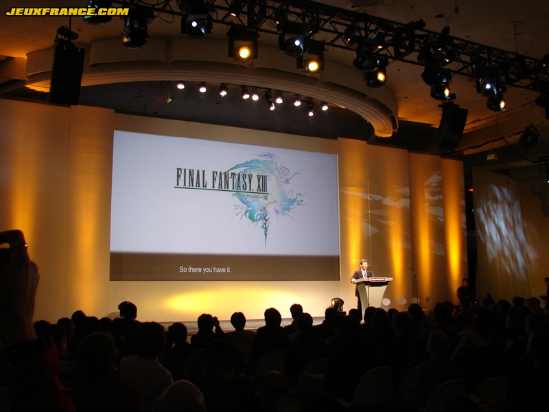 Square Enix, conférence en live