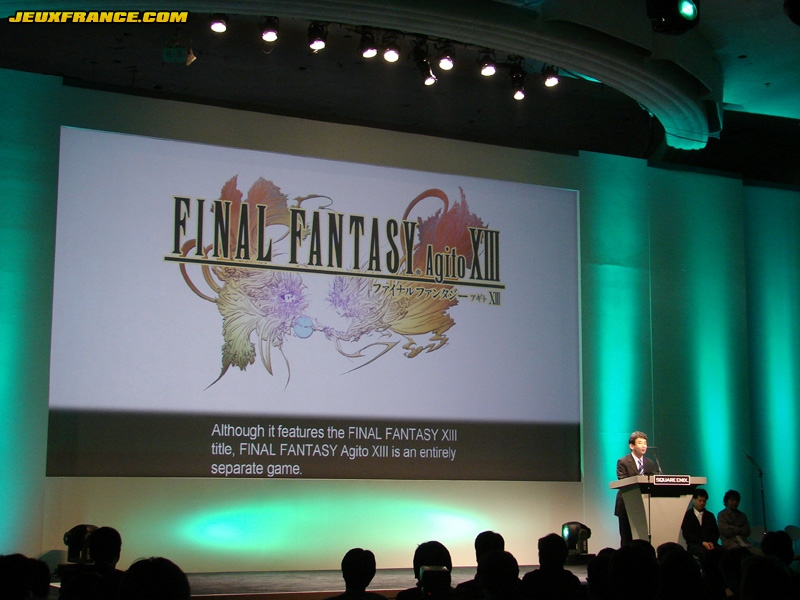 Square Enix, conférence en live