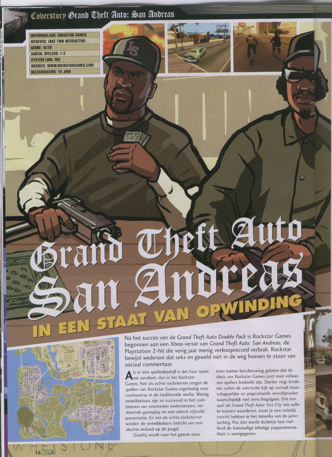 GTA : San Andreas sur Xbox dévoilé