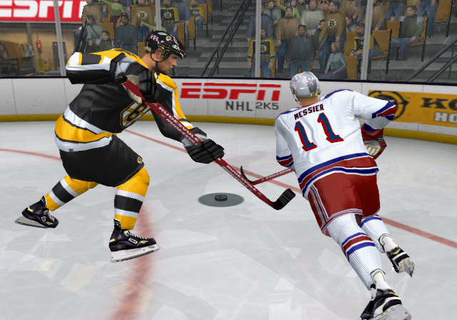 ESPN NHL 2K5 se montre en images