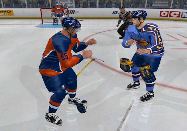 ESPN NHL 2K5 se montre en images
