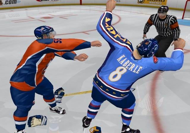ESPN NHL 2K5 patine en images