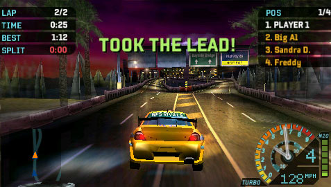 NFSU Rivals : Images du mode Wi-Fi