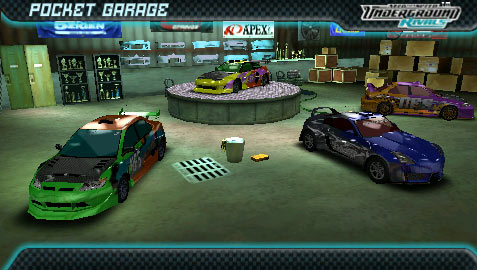 NFSU Rivals : Images du mode Wi-Fi