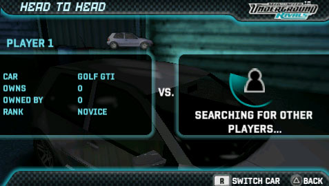 NFSU Rivals : Images du mode Wi-Fi