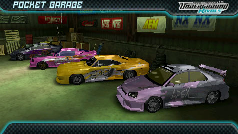 NFSU Rivals : Images du mode Wi-Fi