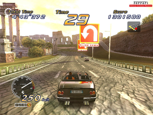 Outrun 2 sur Xbox