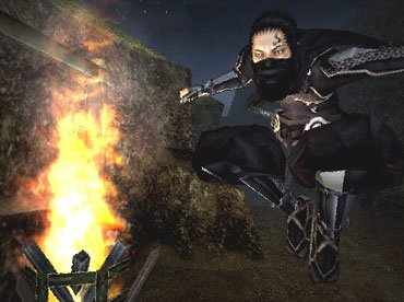 Le ninja en action