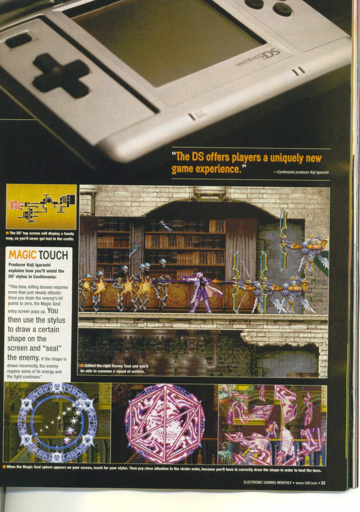Castlevania sur Nintendo DS