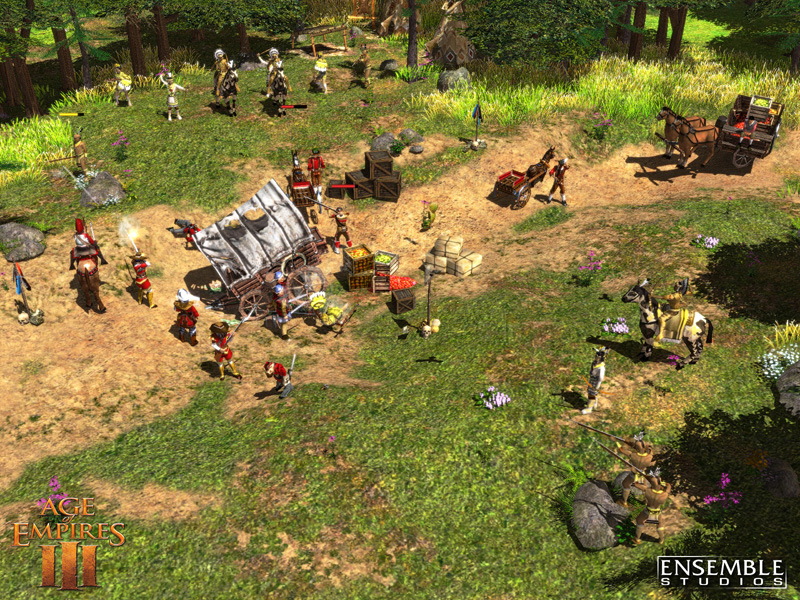 Age of Empires III: flopée d'images